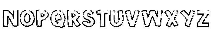 Happy Storybook Regular Font UPPERCASE