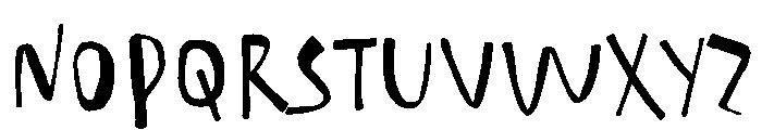 Happy Strokes Font UPPERCASE