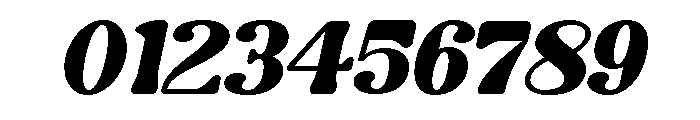 Happy Sunday Italic Font OTHER CHARS