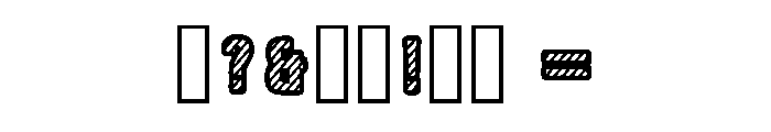 Happy Tots Regular Font OTHER CHARS