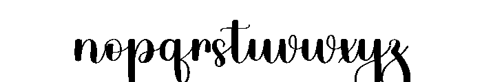 Happy Valentica Font LOWERCASE