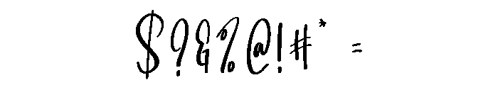 Happy Valentine Regular Font OTHER CHARS