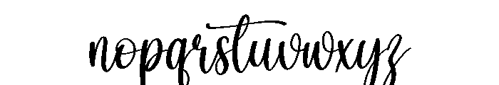 Happy Valentine Regular Font LOWERCASE
