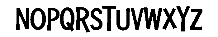 Happy Venture Font UPPERCASE