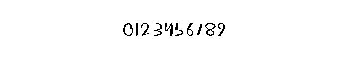 Happy Waiting Font OTHER CHARS