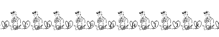 Happy Wedding Couple FONT