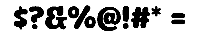 Happy Whimsy Regular Font OTHER CHARS