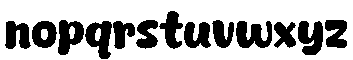 Happy Whimsy Regular Font LOWERCASE
