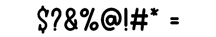 Happy Wiggle Font OTHER CHARS