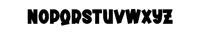 Happy Wild Font UPPERCASE