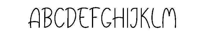 Happy Wonderful Font UPPERCASE