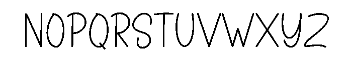 Happy Wonderful Font UPPERCASE