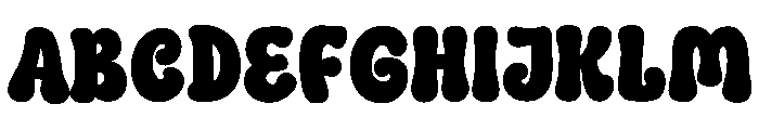 Happy bright Regular Font UPPERCASE