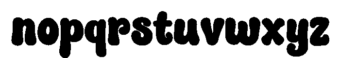 Happy bright Regular Font LOWERCASE