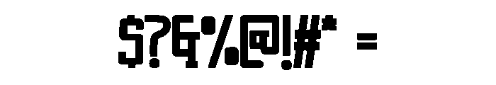 Happy freeze Regular Font OTHER CHARS