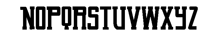 Happy freeze Regular Font LOWERCASE