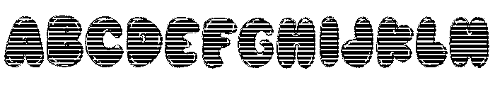 HappyAutumn3 Font UPPERCASE