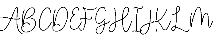 HappyBirthday-Bold Font UPPERCASE