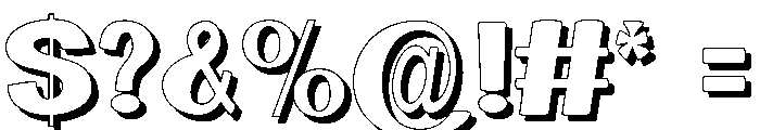HappyBirthday-Regular Font OTHER CHARS