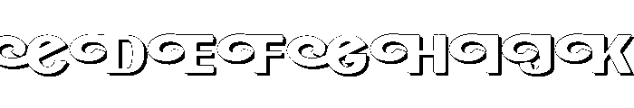 HappyBirthday-Regular Font UPPERCASE