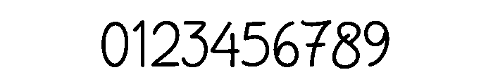 HappyBirthday-Thin Font OTHER CHARS