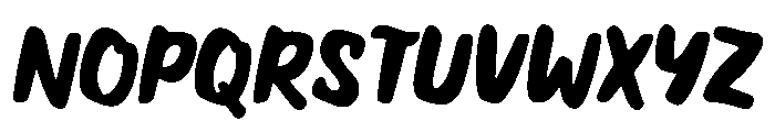 HappyGlyph Font UPPERCASE