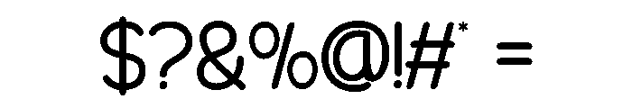 HappyHearts-Regular Font OTHER CHARS
