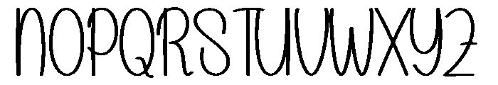 Happymountain Font UPPERCASE