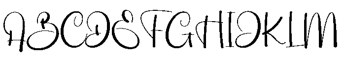 Happys Birthdays Font UPPERCASE