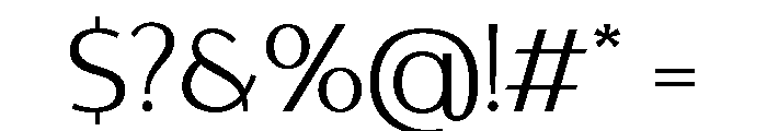Haqmuse Regular Font OTHER CHARS