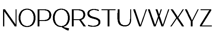 Haqmuse Regular Font UPPERCASE