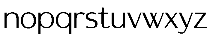 Haqmuse Regular Font LOWERCASE