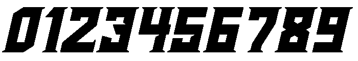 Harax Italic Font OTHER CHARS