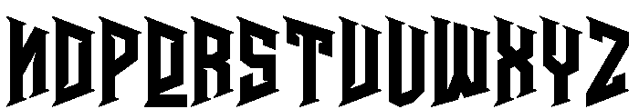 Harax Font UPPERCASE
