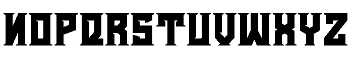 Harax Font LOWERCASE
