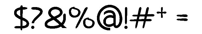 Harbinger Regular Font OTHER CHARS