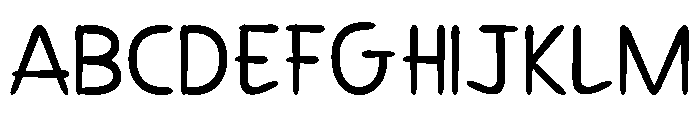 Harbinger Regular Font UPPERCASE