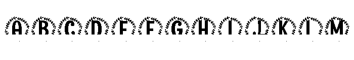Harborcrest Split Monogram FONT