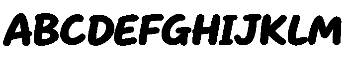 Hard Beat Font UPPERCASE