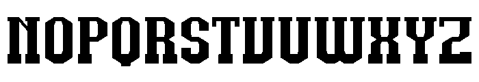 Hard Collage Font LOWERCASE