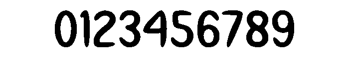 Hard Spine Hybrid Font OTHER CHARS