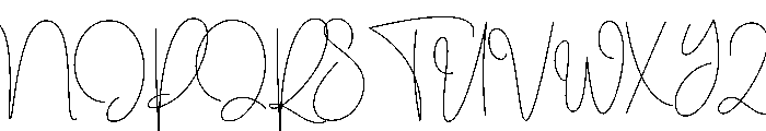 Hardfiles Font UPPERCASE