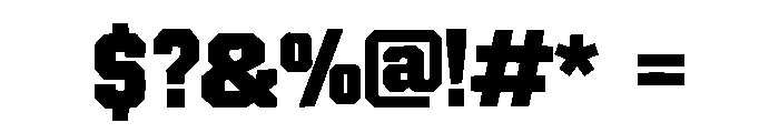 Hardon Font OTHER CHARS