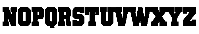 Hardon Font UPPERCASE