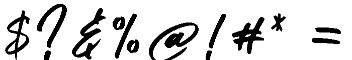 Hardpaper Regular Font OTHER CHARS