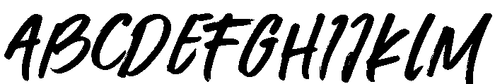 Hardpaper Regular Font UPPERCASE