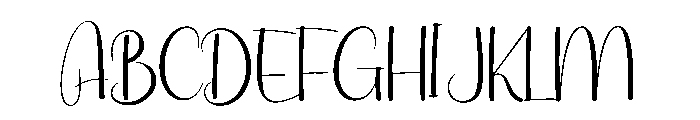 Hardware Font UPPERCASE