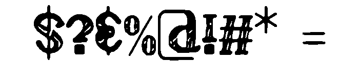 Hardy_Kiwi Font OTHER CHARS