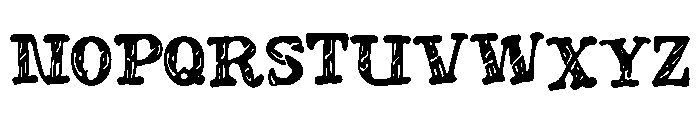 Hardy_Kiwi Font UPPERCASE