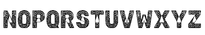 Haris Regular Font LOWERCASE